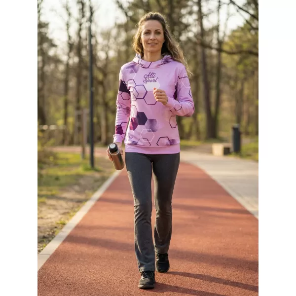  Dámská funkční mikina premium ALTISPORT VOJ/ALW037MI01 LILA 