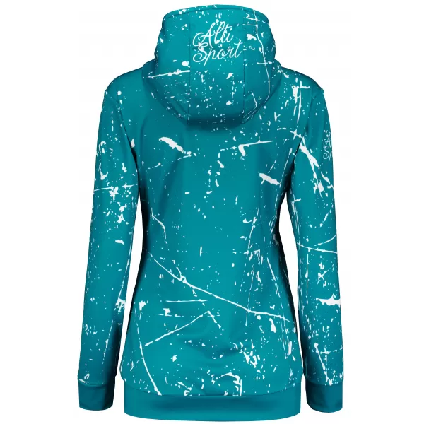  Dámská funkční mikina premium ALTISPORT VOJ/ALW034MI01 EMERALD 