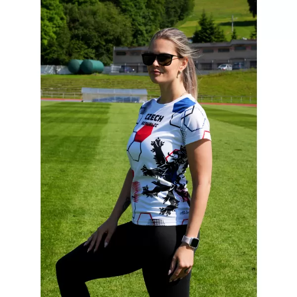  Dámské funkční triko premium ALTISPORT x CZE VOJ/ALW036TR01 HEXA BÍLÁ 