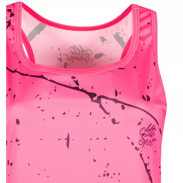  Dámské funkční tílkové šaty premium ALTISPORT VOJ/ALW034SAT01 NEON/RŮŽOVÁ 