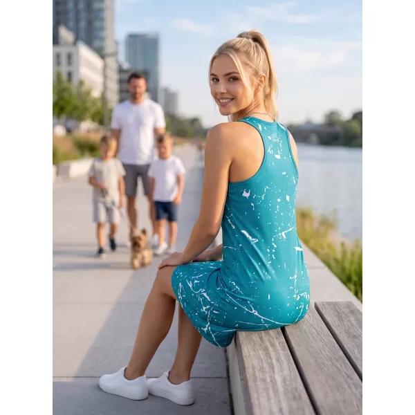  Dámské funkční tílkové šaty premium ALTISPORT VOJ/ALW034SAT01 EMERALD 