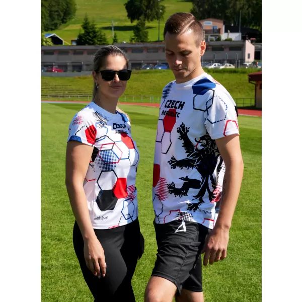  Pánské funkční triko premium ALTISPORT x CZE VOJ/ALM036TR01 HEXA BÍLÁ 