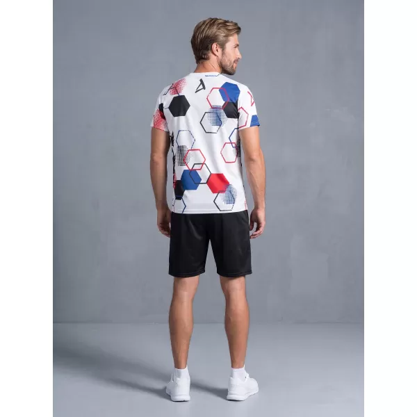  Pánské funkční triko premium ALTISPORT x CZE VOJ/ALM036TR01 HEXA BÍLÁ 