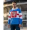 Unisex mikina premium ALTISPORT x CZE VOJ/ALM032MI01 RETRO