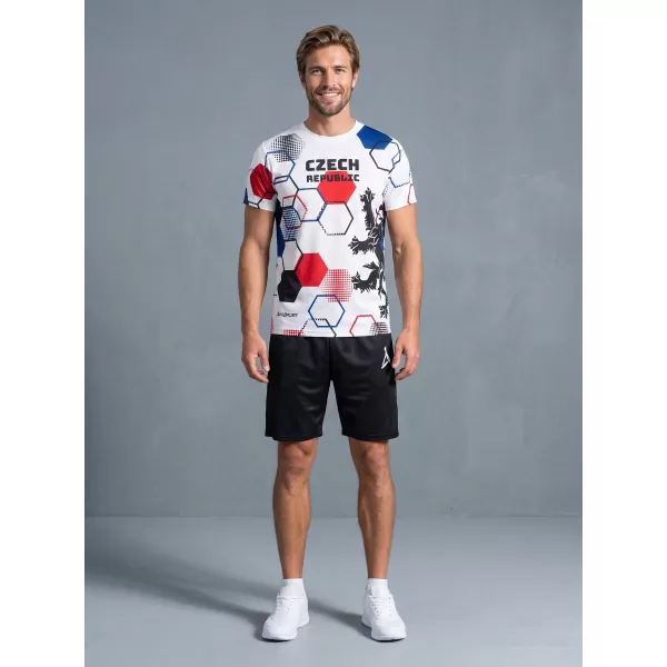  Pánské funkční triko premium ALTISPORT x CZE VOJ/ALM036TR01 HEXA BÍLÁ 