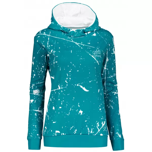  Dámská funkční mikina premium ALTISPORT VOJ/ALW034MI01 EMERALD 