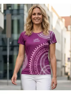 Dámské funkční triko premium ALTISPORT VOJ/ALW033TR01 FUCHSIOVÁ