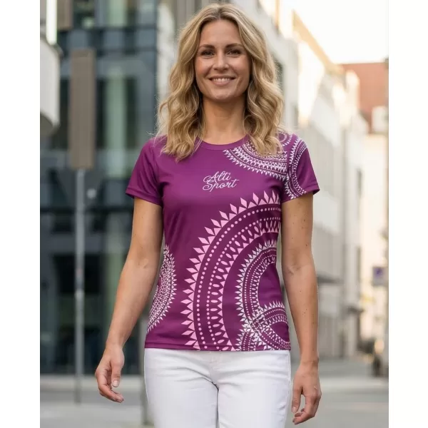  Dámské funkční triko premium ALTISPORT VOJ/ALW033TR01 FUCHSIOVÁ 