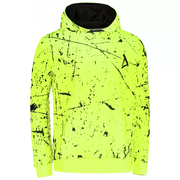  Pánská funkční mikina premium ALTISPORT VOJ/ALM034MI01 NEON-ŽLUTÁ 