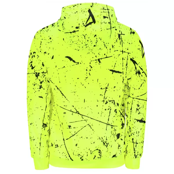  Pánská funkční mikina premium ALTISPORT VOJ/ALM034MI01 NEON-ŽLUTÁ 