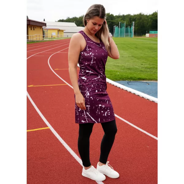  Dámské funkční tílkové šaty premium ALTISPORT VOJ/ALW034SAT01 FUCHSIOVÁ 