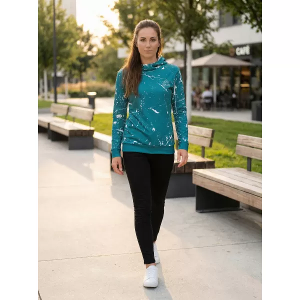  Dámská funkční mikina premium ALTISPORT VOJ/ALW034MI01 EMERALD 