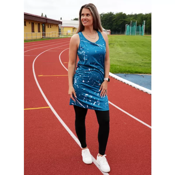  Dámské funkční tílkové šaty premium ALTISPORT VOJ/ALW034SAT01 EMERALD 