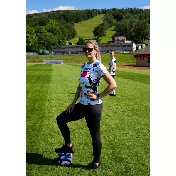  Dámské funkční triko premium ALTISPORT x CZE VOJ/ALW036TR01 HEXA BÍLÁ 