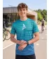 Pánské funkční triko premium ALTISPORT VOJ/ALM031TR01 EMERALD/MODRÁ