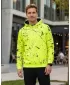 Pánská funkční mikina premium ALTISPORT VOJ/ALM034MI01 NEON-ŽLUTÁ