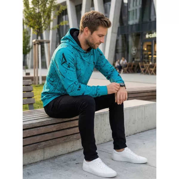  Pánská funkční mikina premium ALTISPORT VOJ/ALM034MI01 EMERALD 