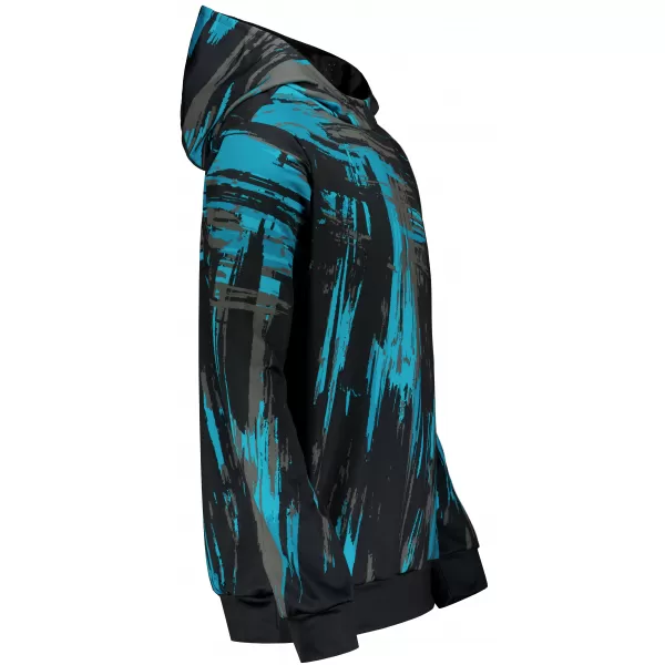  Pánská mikina premium ALTISPORT VOJ/ALM010MI01 ČERNÁ/EMERALD 