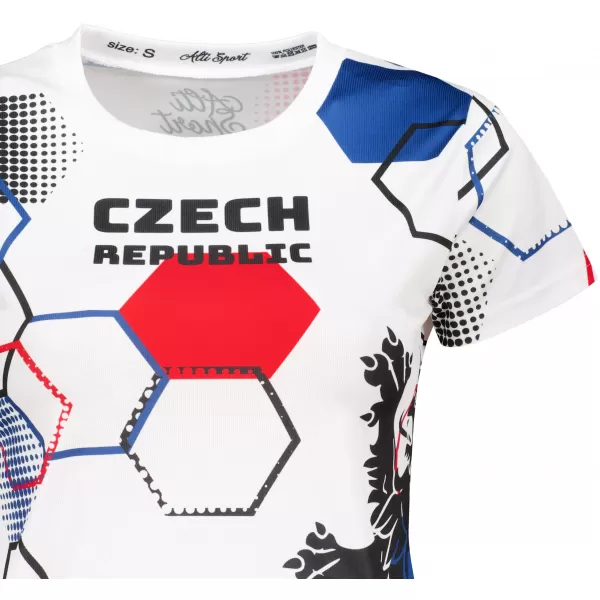  Dámské funkční triko premium ALTISPORT x CZE VOJ/ALW036TR01 HEXA BÍLÁ 