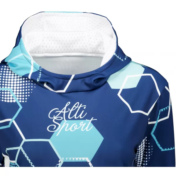  Dámská funkční mikina premium ALTISPORT VOJ/ALW037MI01 NÁMOŘNÍ MODRÁ 