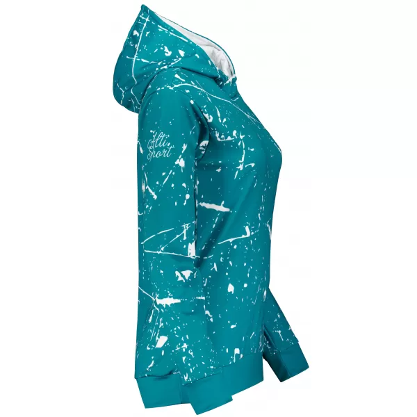  Dámská funkční mikina premium ALTISPORT VOJ/ALW034MI01 EMERALD 