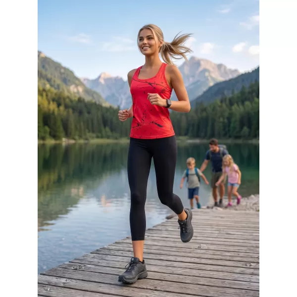  Dámské funkční tílko premium ALTISPORT VOJ/ALW034TIL01 ČERVENÁ 