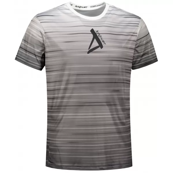  Pánské funkční triko premium ALTISPORT VOJ/ALM031TR01 ČERNOBÍLÁ 