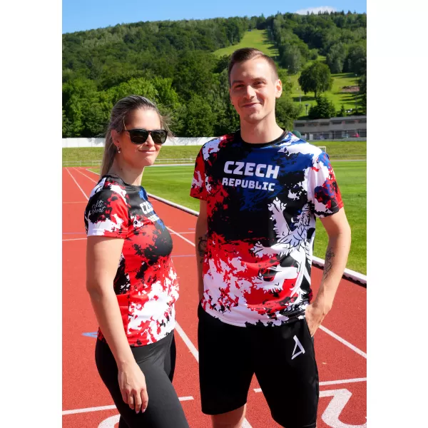 Pánské funkční triko premium ALTISPORT x CZE VOJ/ALM036TR01 SKVRNY 