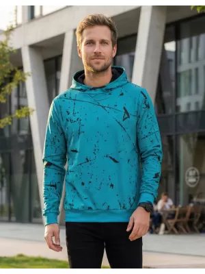 Pánská funkční mikina premium ALTISPORT VOJ/ALM034MI01 EMERALD