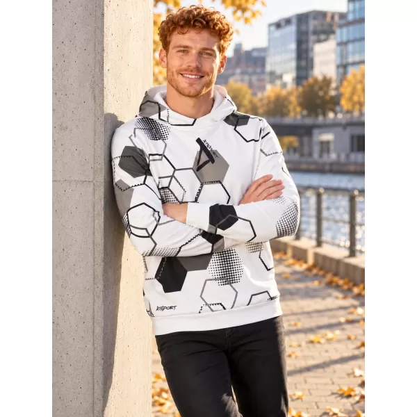  Pánská funkční mikina premium ALTISPORT VOJ/ALM037MI01 BÍLÁ 