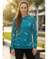 Dámská funkční mikina premium ALTISPORT VOJ/ALW034MI01 EMERALD