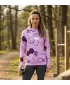 Dámská funkční mikina premium ALTISPORT VOJ/ALW037MI01 LILA