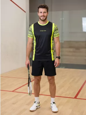 Pánské funkční tričko premium ALTISPORT VOJ/ALM043TR01 NEON ŽLUTÁ