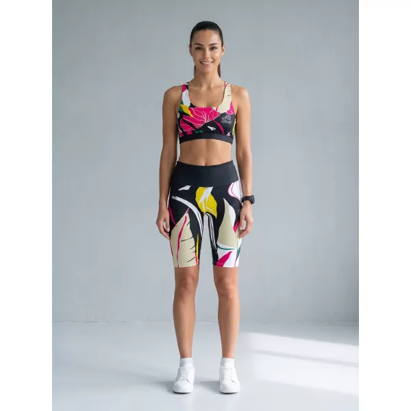  Dámské funkční legíny nad kolena premium ALTISPORT VOJ/ALW042LEG02 ČERNÁ 