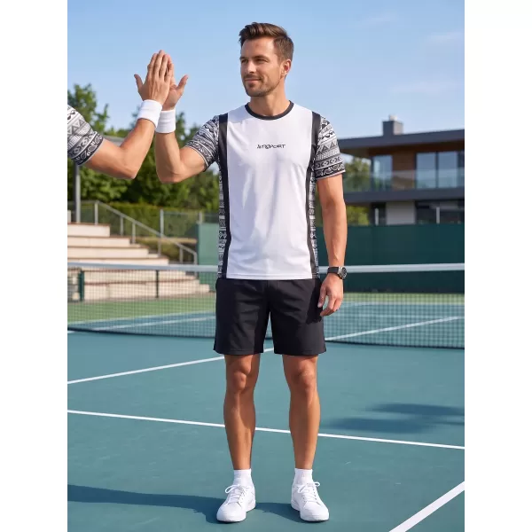  Pánské funkční tričko premium ALTISPORT VOJ/ALM043TR01 BÍLÁ 