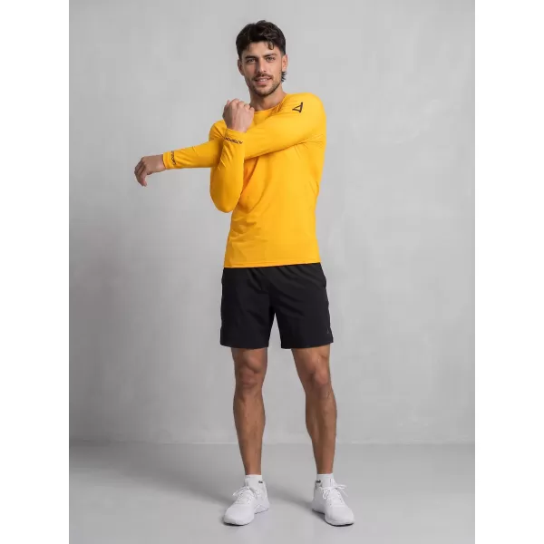  Pánské funkční kompresní tričko premium ALTISPORT VOJ/ALM000TR03 ORANŽOVÁ 