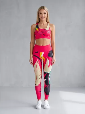 Dámská sportovní podprsenka premium ALTISPORT VOJ/ALW042POD01 RŮŽOVÁ