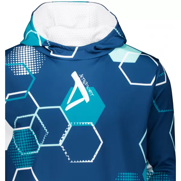  Pánská funkční mikina premium ALTISPORT VOJ/ALM037MI01 NÁMOŘNÍ MODRÁ 