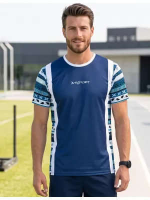 Pánské funkční tričko premium ALTISPORT VOJ/ALM043TR01 NAVY