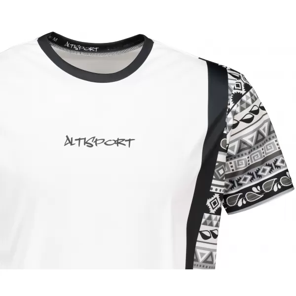  Pánské funkční tričko premium ALTISPORT VOJ/ALM043TR01 BÍLÁ 