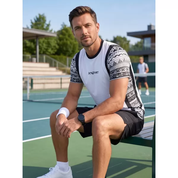  Pánské funkční tričko premium ALTISPORT VOJ/ALM043TR01 BÍLÁ 