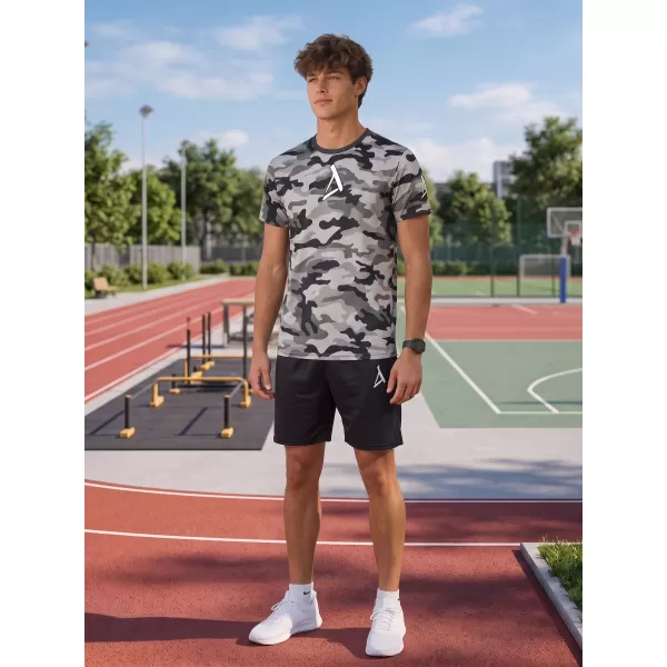  Pánské funkční tričko premium ALTISPORT VOJ/ALM038TR01 ŠEDÁ 