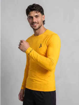 Pánské funkční kompresní tričko premium ALTISPORT VOJ/ALM000TR03 ORANŽOVÁ