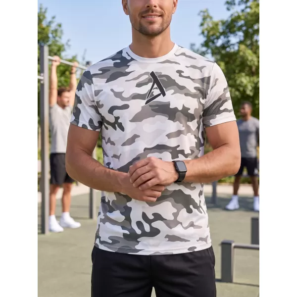  Pánské funkční tričko premium ALTISPORT VOJ/ALM038TR01 BÍLÁ 