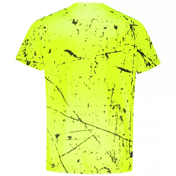  Pánské funkční tričko premium ALTISPORT VOJ/ALM034TR01 NEON-ŽLUTÁ 