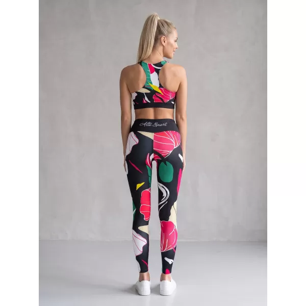  Dámská sportovní podprsenka premium ALTISPORT VOJ/ALW042POD01 ČERNÁ 