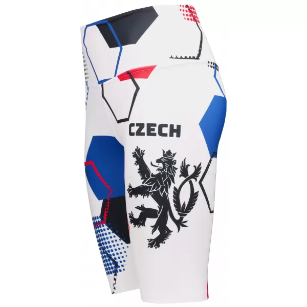  Dámské funkční legíny nad kolena premium ALTISPORT VOJ/ALW036LEG02 HEXA BÍLÁ 