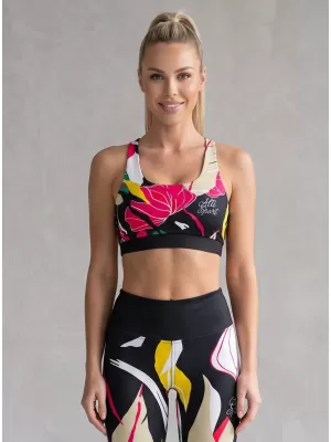 Dámská sportovní podprsenka premium ALTISPORT VOJ/ALW042POD01 ČERNÁ