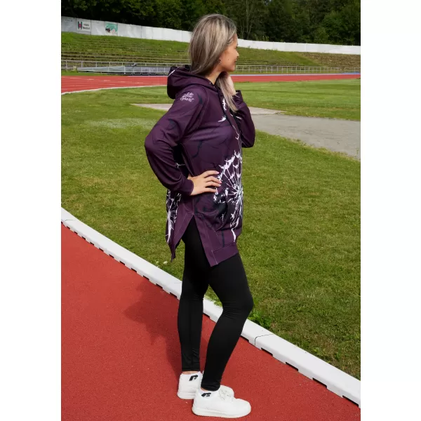 Dámská funkční mikina premium ALTISPORT VOJ/ALW035MI03 FIALOVÁ 