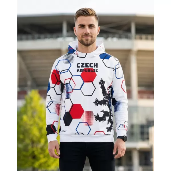  Pánská funkční mikina premium ALTISPORT VOJ/ALM036MI01 HEXA BÍLÁ 